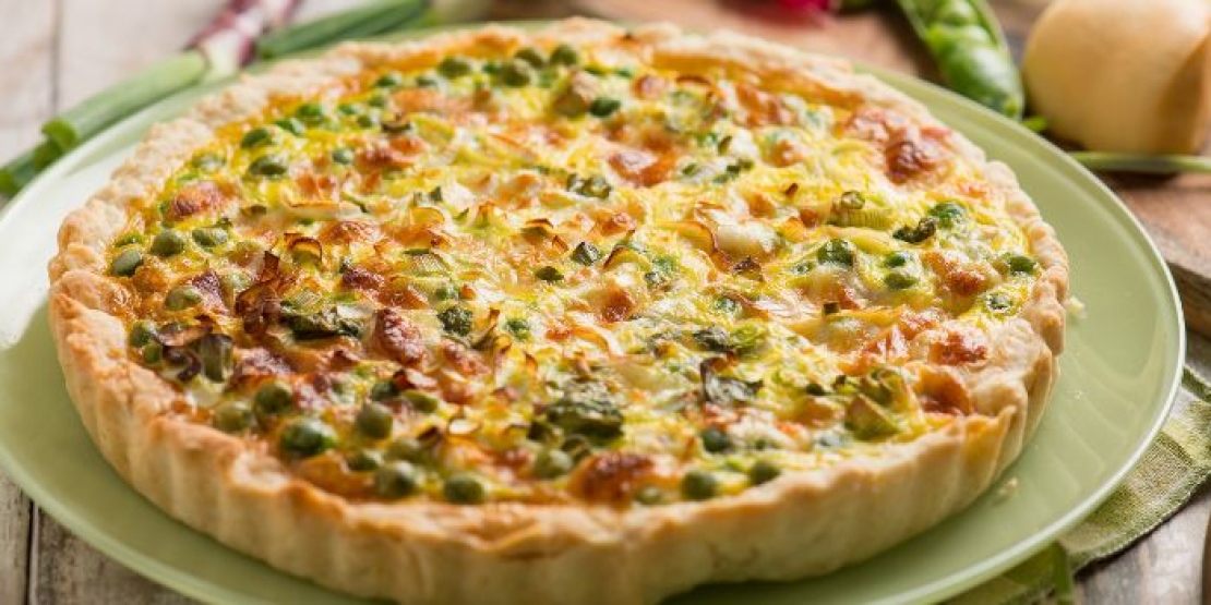 Τάρτα Αρακά με Blue Cheese