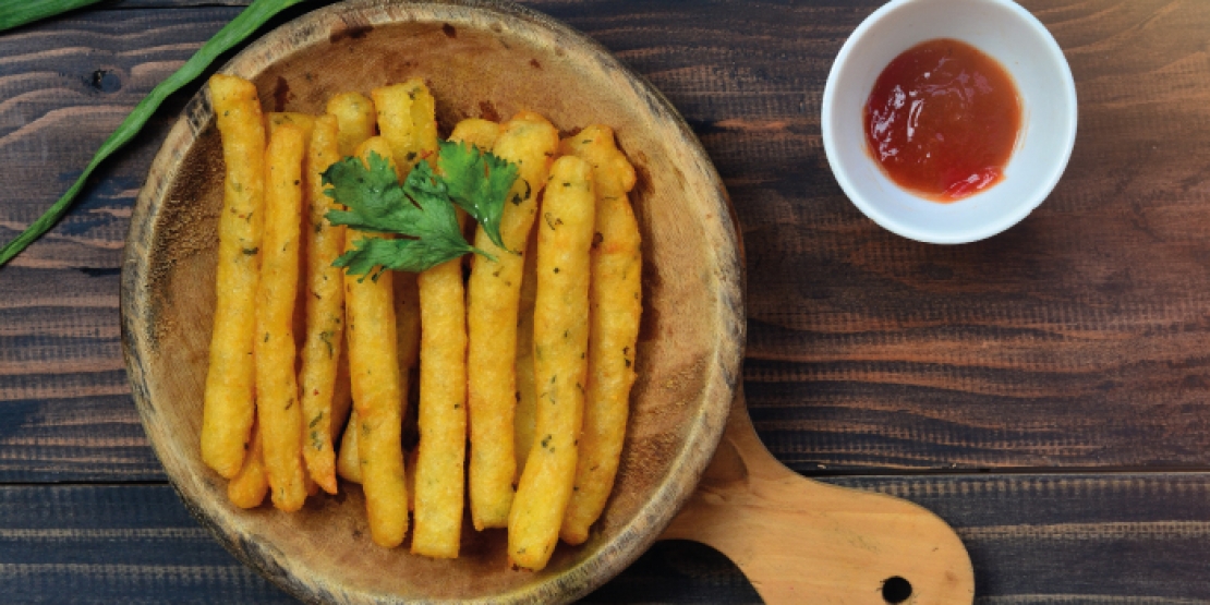 Κριτσίνια με πουρέ πατάτας