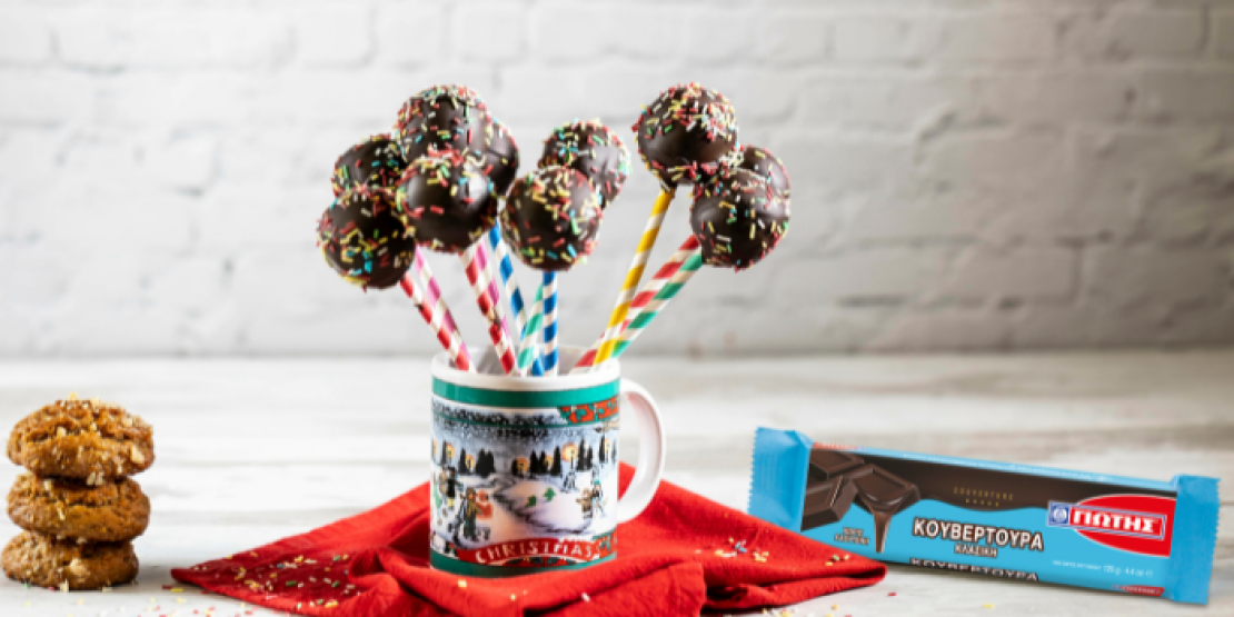 Pop cake με μελομακάρονα