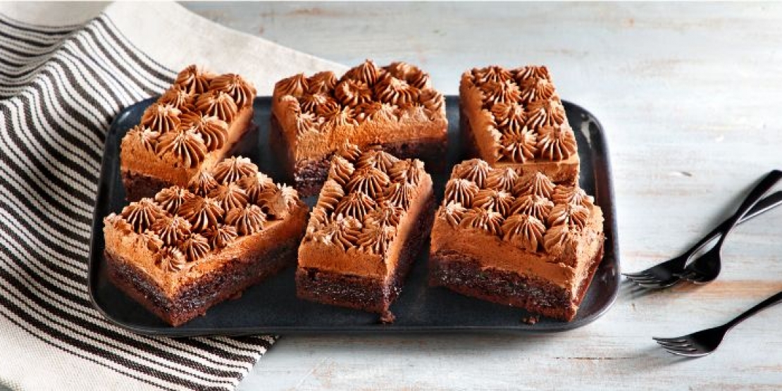 Brownies με Crème και σοκολάτα 